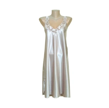 Ночнушка женская No Brand Jasmin 2XL Белый (2758703040)