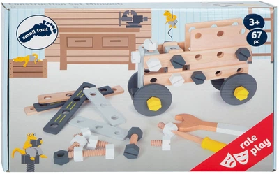 Набір дерев’яних кубиків Small Foot Міні-будівництво Miniwob 67 елементів 11810 (4020972118103)