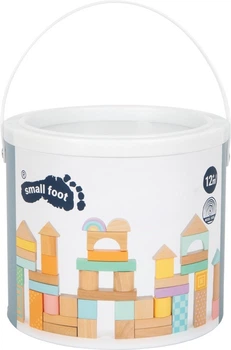 Набір дерев’яних кубиків Small Foot Пастельні 50 елементів 11722 (4020972117229)