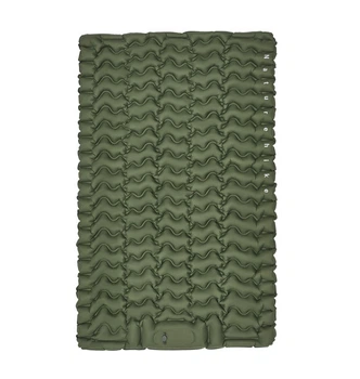 Матрац двомісний Naturehike CNK2550WS019 (65 мм) з мішком для надування Зелений HDSYR_3499