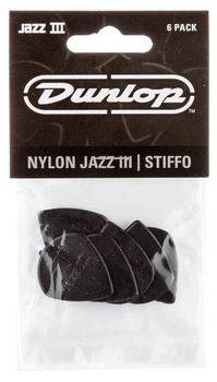 Медиаторы Dunlop 47P3S Jazz III Stiffo Player's Pack (6 шт.)