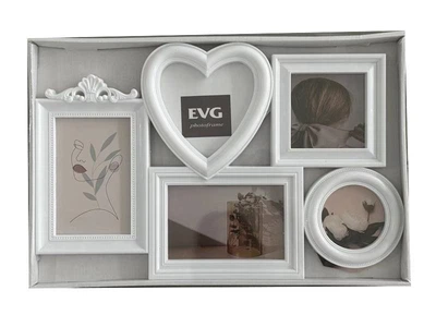 Мультирамка EVG INNO ZB-5-2944 Collage 5 38х32х37 см White (6992358)