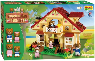 Конструктор Unico Plus Maximilian Families 155 елементів 8928-0MAX (8000796089281)