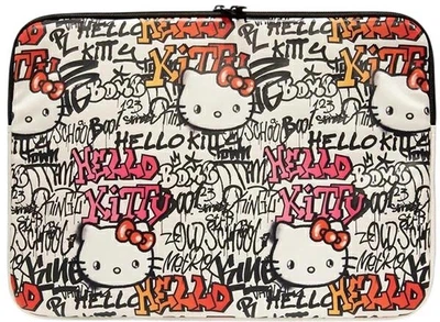 Чехол для ноутбука Hello Kitty PU Metal Logo 14" Beige (3666339190415)
