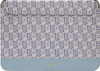 Torba na laptopa Guess Sleeve G Cube Stripes 14" Niebieska (3666339120498)