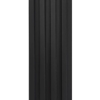 Декоративная стеновая рейка Sticker Wall WPC Антрацит 160x3000x23 мм (SW-00001532)