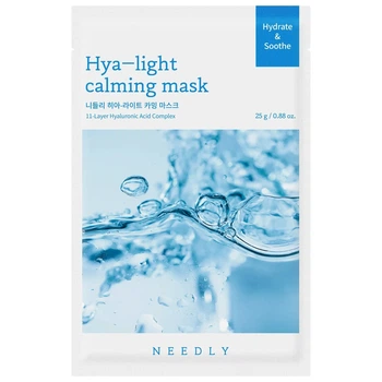 Зволожувальна маска з гіалуроновою кислотою Needly Hya-light Calming Mask, 1 шт