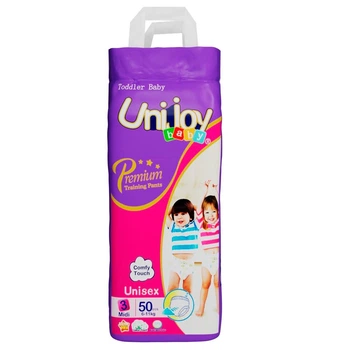 Ультратонкие трусики-подгузники UNIJOY Premium Pants 50 шт М 6-11 кг (6973920542438)
