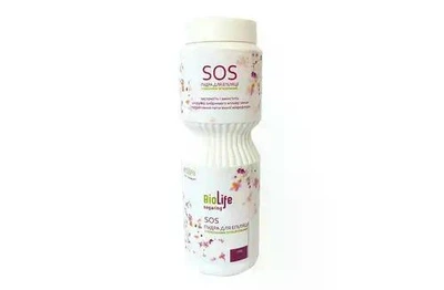 SOS пудра TM BioLife для епіляції з природними антисептиками 300 г