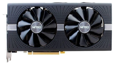 Видеокарта Sapphire AMD Radeon RX 580 4Gb Nitro+ (11265-07-20G) (GDDR5, 256 bit, PCI-E 3.0 x16) Б/у