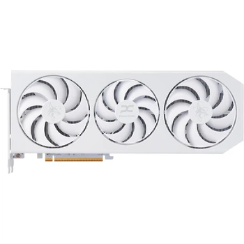 Видеокарта PowerColor AMD Radeon RX 9070 XT 16GB Hellhound Spectral White (RX9070XT 16G-L/OC/WHITE) (GDDR6, 256 bit, PCI-E v5.0 x16)