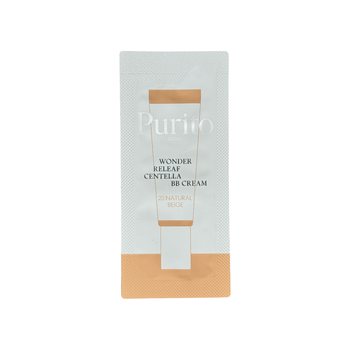 BB-крем з екстрактом центелли Purito Seoul Wonder Releaf Centella BB Cream №23 Natural Beige 1 мл