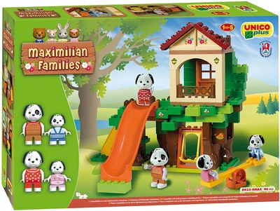 Конструктор Unico Plus Maximilian Families Домик на дереве 96 элементов 8933-0MAX (8000796089335)