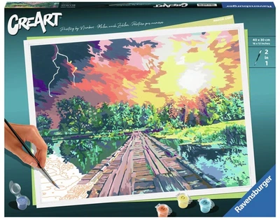 Картина за номерами Ravensburger CreArt Магічне світло 30 × 40 см (4005556202799)