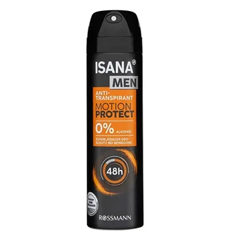 Дезодорант спрей Isana Men Motion Protect, 150 мл.