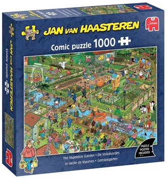 Пазл Jan van Haasteren Jigsaw: Сади спільноти 1000 елементів 2051706 (8721017604211)