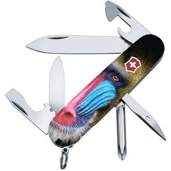 Ніж складаний, мультитул Victorinox Tinker (91мм, 13 функцій), мандрил 1.4603.3.F1070pw