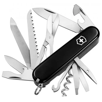 Ніж складаний, мультитул Victorinox Ranger (91мм, 21 функція), чорний 1.3763.3