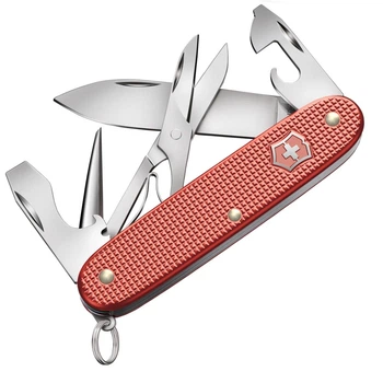 Ніж складаний, мультитул Victorinox Pioneer Х 2025 (93мм, 9 функцій), рожевий 0.8231.L25
