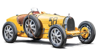 Збірна модель 1:12 автомобіль Bugatti Type 35B - Targa Florio '28 / Monaco GP '30 Italeri (4716)