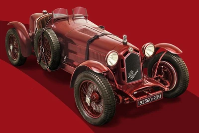 Збірна модель 1:12 автомобіль Alfa Romeo 8C 2300 Roadster Italeri (4708)