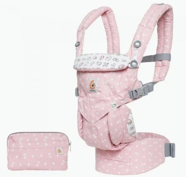Рюкзак-переноска Ergobaby Omni 360 Baby Carrier All-In-One Cool Air Mesh Pink Hello Kitty с рождения