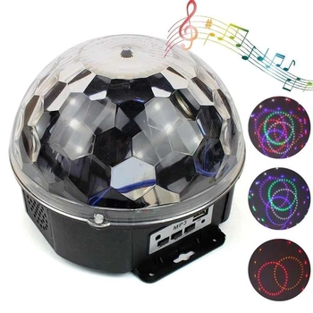 Светодиодный Диско Шар Mp3 magic ball light + пульт флешка led Bluetooth (13959DSH00163) CLS55