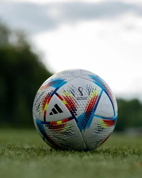 Футбольний мʼяч Адідас WORLD CUP Al Rihla 2012 Чемпіонат Світу Білий Код: 113-5