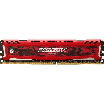 DDR4 Crucial Ballistix Sport LT 16GB 3000MHz CL15 DIMM Red – фото