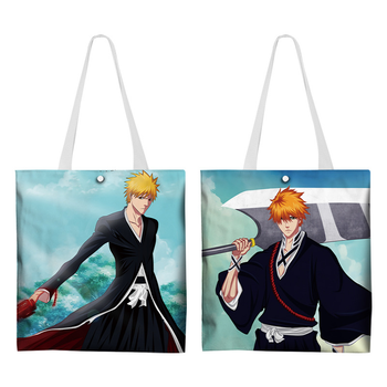 Шопер еко-сумка Бліч Bleach 36 х 33 см двосторонній 2857172257