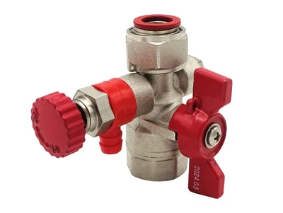 Кран шаровый Valogin для подключения манометра 1/2"ВВ VG-108201