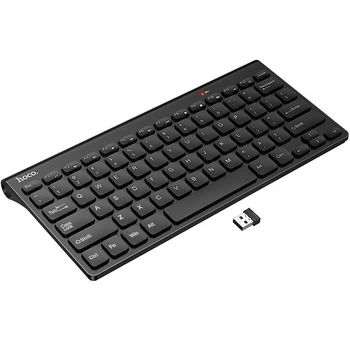 Клавиатура беспроводная Hoco GM70 Dragon mini 2.4G (English version) Black