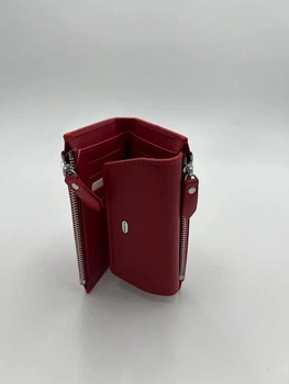 Кошелек женский кожаный Dr.Bond WN-23-18 красный (red)