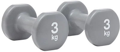Гантеля Reebok Dumbbells RAWT-16153 Уні 3 кг 2 шт Сіра (885652018258)