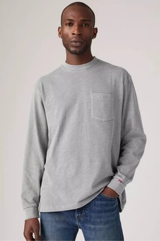 Лонгслів Levi's 54(2XL) Сірий (130167)