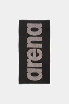 Полотенце Arena GYM SOFT TOWEL черно-серое Унисекс 50х100 см