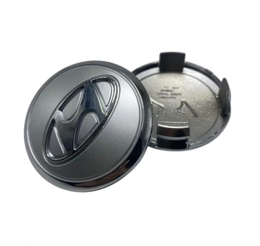 Колпак колеса Hyundai серебро 65 мм пластик 1шт OEM 52960-2H800 (колпачок, заглушка диска)