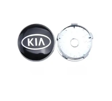 Колпак колеса Kia черный 60мм 1шт пластик ОЕМ 529602K0C0 (колпачок, заглушка диска)