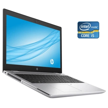 Ноутбук Б-класс HP ProBook 650 G5 / 15.6" (1920x1080) IPS / Intel Core i5-8265U (4 (8) ядра по 1.6 - 3.9 GHz) / 8 GB DDR4 / 256 GB SSD / Intel UHD Graphics 620 / WebCam / DVD-RW / Win 10 Pro б/у
