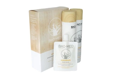 Набор Bao-Med Luxuriate Set для ухода за волосами: Шампунь + Кондиционер + Маска