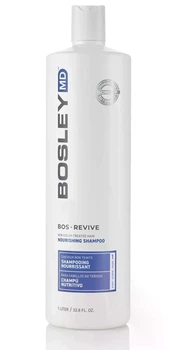 Питательный шампунь для утонченных неокрашенных волос BOS Revive Bosley 1000 мл