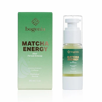 Еліксир для шкіри обличчя з матчею Matcha Elixir Bogenia BG459 №004