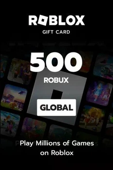 Карта пополнения Roblox Gift Card на 500 ROBUX
