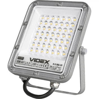 Светодиодный прожектор Videx Premium F2 30W 5000K AC/DC12-48V (VL-F2-305G-12V) [144843]