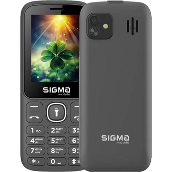 Мобильный телефон Sigma mobile X-style 242 LUCKY Grey (4827798792926) UA-UCRF [154213]