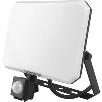Светодиодный прожектор Videx F3 с датчиком движения и освещенности 50W 5000K Black (VLE-F3-0505B-S) [144847]