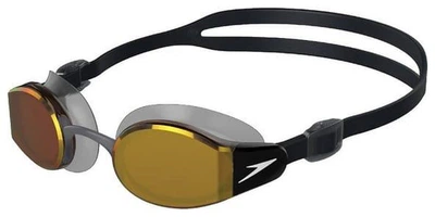 Очки для плавания взрослые Speedo MARINER PRO MIR GOG AU черно-серый для бассейна мужские и женские