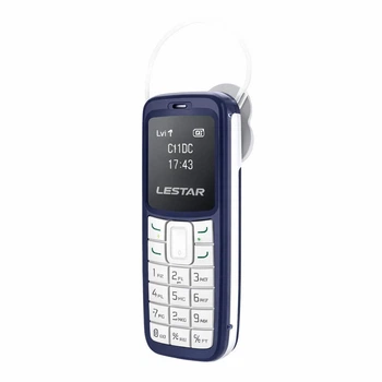 Міні-телефон BM30 Bluetooth, MP3, тривалий режим очікування синій
