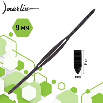 Ремешок для очков для плавания Marlin 9 мм Black (10754)