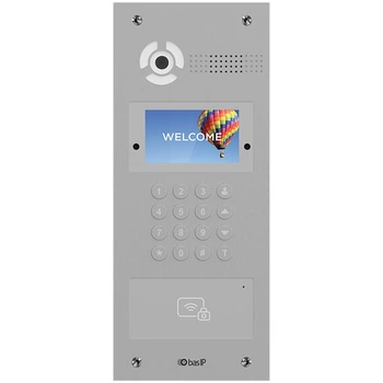Виклична IP-відеопанель Bas-IP AA-07BD silver багатоабонентська